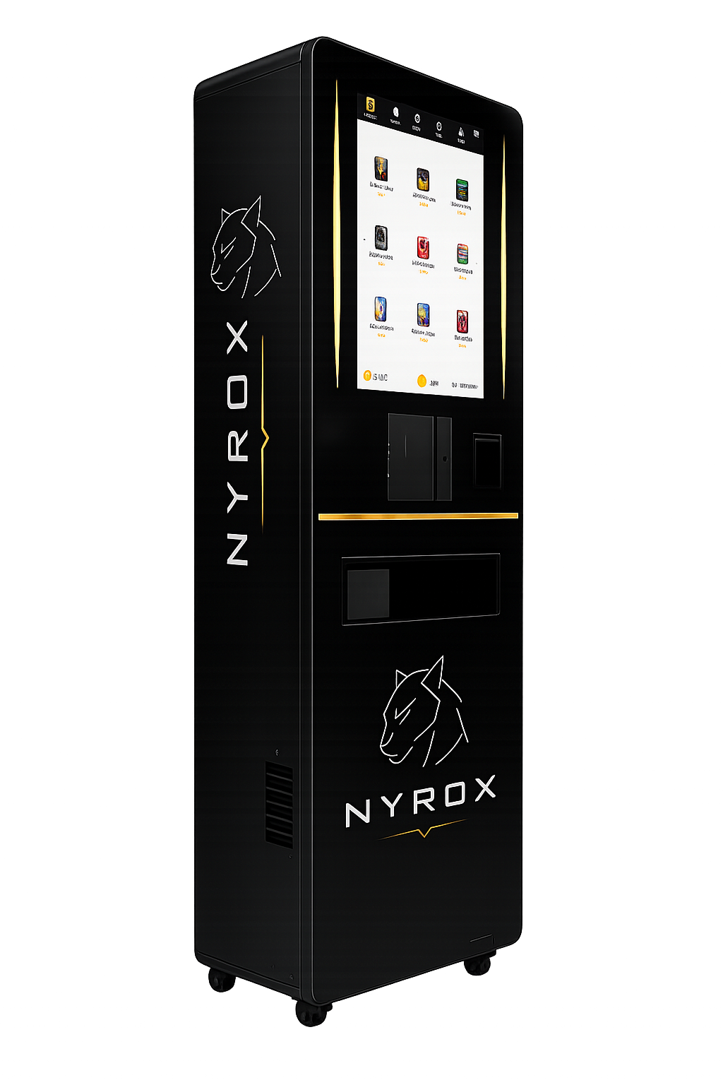 Distributore NYROX in rotazione, fotogramma 5